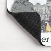 支配されるもはや承諾します マウスパッド (コーナー)