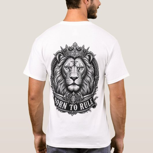 支配するために生まれつき備わっている Tシャツ (裏面)