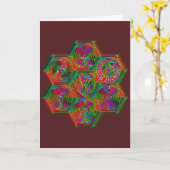 支配カード020 カード (黄色い花)