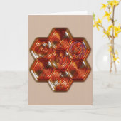支配カード021 カード (黄色い花)