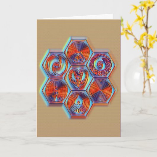 支配カード023 カード (黄色い花)