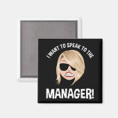 支配人に話行きたい!カレンミーム マグネット (正面/裏面)