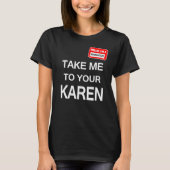 支配人カレンミーム Tシャツ (正面)