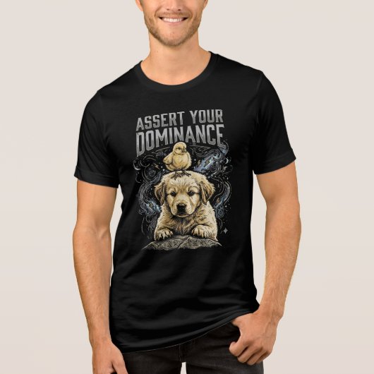 支配力を示せ！ トライブレンドＴシャツ (正面)