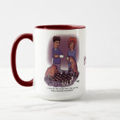 支配性複合マグ大 マグカップ (左)