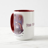 支配性複合マグ大 マグカップ (正面左)