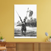 支配権を主張するバルボア キャンバスプリント (インサイチュ (リビング))