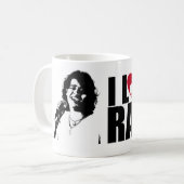 支配者のHasanのマグ- I愛支配者 コーヒーマグカップ (正面左)