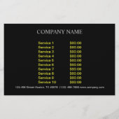 改修住宅改装業者建築 チラシ (裏面)