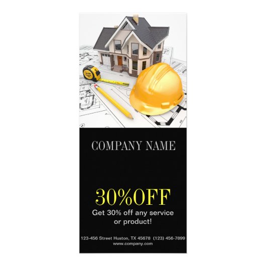 改修住宅改装業者建築 ラックカード (正面)