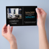 改修手工モダン大工建築 チラシ (ハンドル)