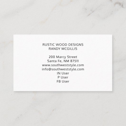 改修用木目モノグラ素朴ム 名刺 (裏面)