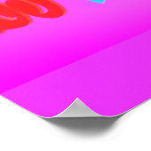 改善し、奨励するために明るい色を混ぜる ポスター (角)