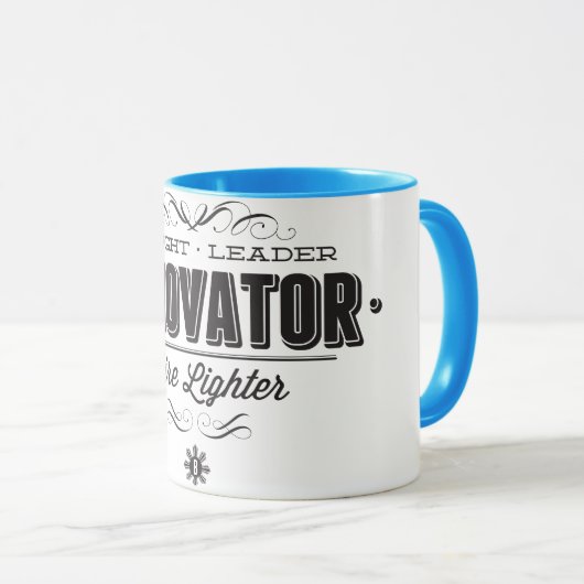 改新者のはっきりしたな星のマグ マグカップ (正面右)