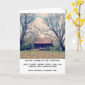 改築物件の挨拶状 カード (黄色い花)