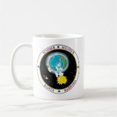 改良されたサンタ・バーバラの至のマグ コーヒーマグカップ (左)