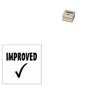 改良されたチェックマーク ラバースタンプ (押印)