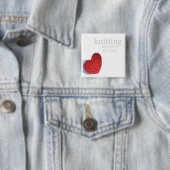 改良された数学のハートボタン 缶バッジ (インサイチュ)