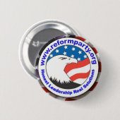 改良のパーティーのワシ3 缶バッジ (正面&裏面)