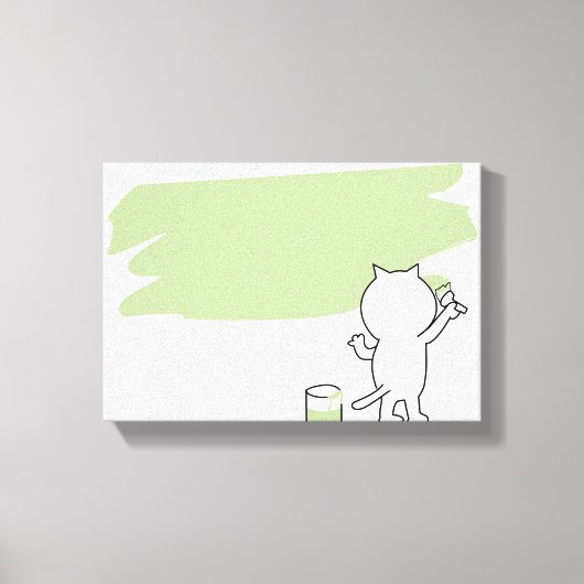 改装 | Zazzle_Growshop。 キャンバスプリント (正面)