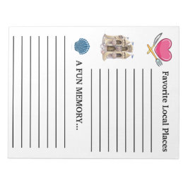 改訂されたゲストブックノートパッド ノートパッド