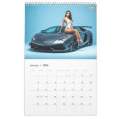 改訂された美しいカレンダー5 カレンダー (1月 2026)