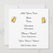 改訂オクトーバーフェスト招待状 招待状 (裏面)