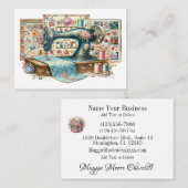 改訂キルティング名刺 名刺 (正面/裏面)