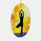 改訂フィットネス!ヨガ – ツリー – SRF セラミックオーナメント (右)