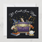 改訂作成魔法招待状 招待状 (正面)