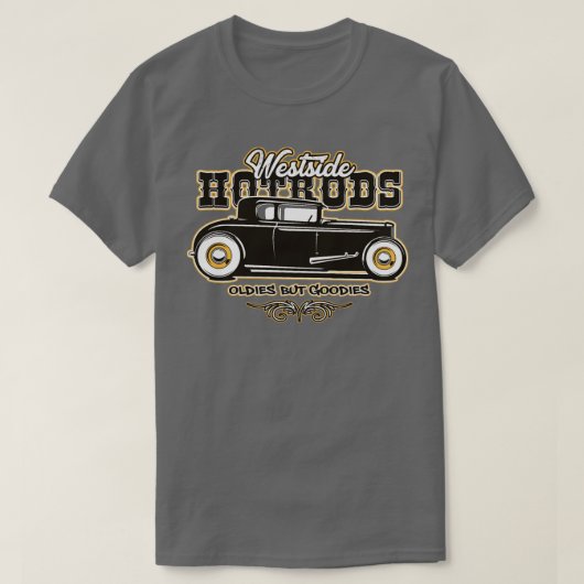 改造クラシックMuscle Cars Drift Tシャツ (デザイン正面)