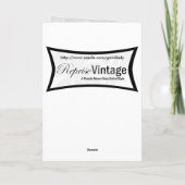 改造クリスマスを締め付ける シーズンカード (裏面)