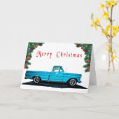 改造クリスマスカード カード (黄色い花)