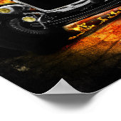 改造パーティー火災ブライダルシャワー標識ポスター ポスター (角)