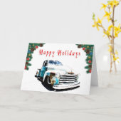 改造休日カード カード (黄色い花)