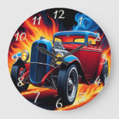 改造夕暮れ ラージ壁時計 (正面)