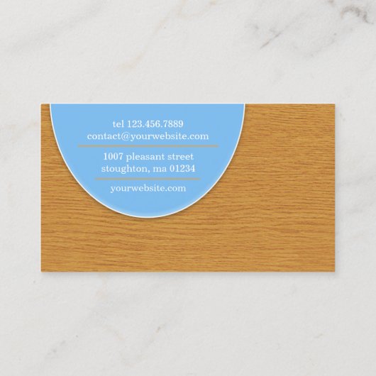 改造大工名刺 名刺 (裏面)