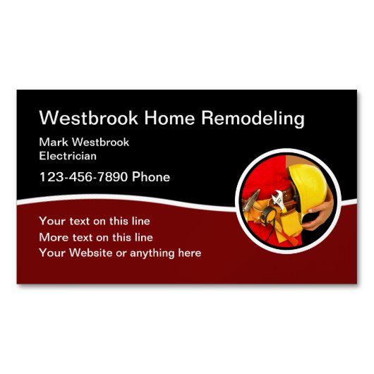 改造建築名刺マグネット マグネット名刺 (正面)