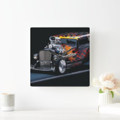 改造 スクエア壁時計 (ホーム)