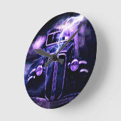 改造 ラウンド壁時計 (傾斜)