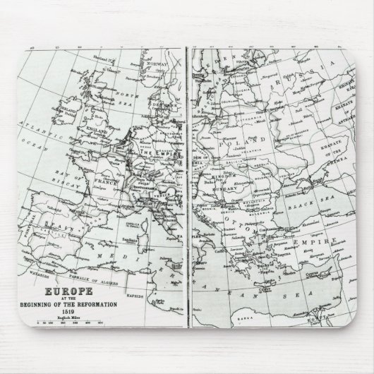 改革のはじめにヨーロッパ、 マウスパッド (正面)