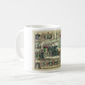 改革のマーティンLuther及び英雄の生命 コーヒーマグカップ (正面左)