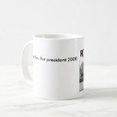 改革の3月のマグ! コーヒーマグカップ (正面左)