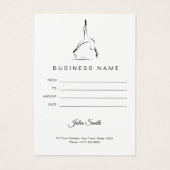 改革者にポーズを取る2人 (裏面)