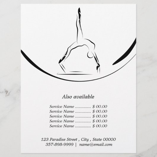 改革者にポーズを取る2人 チラシ (裏面)