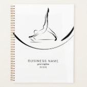 改革者にポーズを取る2人 プランナー手帳 (正面)