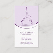 改革者にポーズを取る2人 ロイヤリティカード (裏面)