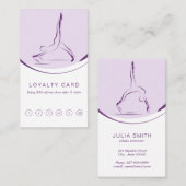 改革者にポーズを取る2人 ロイヤリティカード (正面/裏面)