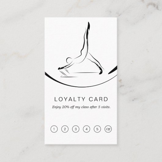 改革者にポーズを取る2人 ロイヤリティカード (正面)