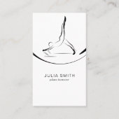 改革者にポーズを取る2人 名刺 (正面)